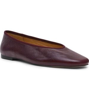 Pipa ballet flats in burgundy